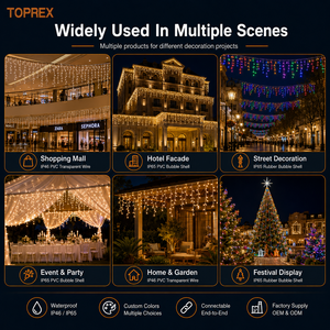 Guirlandes lumineuses Led Noël Fête du Printemps Nouvel An chinois décoration de chambre IP65 Lumières de Noël pour l'<span class=keywords><strong>extérieur</strong></span> 220V - Product Image 3