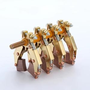 2026 Электрический токосъемный кольцевой контакт (коллектор) с держателем угольных щеток, <span class=keywords><strong>2</strong></span>-контактный, типа «ёлочка», для лучшей термопресс-машины - Product Image 3