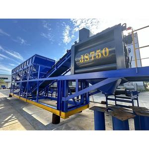 เครื่องผสมคอนกรีต JS750เคลื่อนที่สายการผลิตคอนกรีตบ้านแบบแยกส่วนเครื่องผสม HZS35โรงงานแบทช์คอนกรีต - Product Image 2