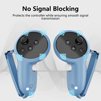 Housse de Protection en Silicone Ergonomique et Confortable avec Texture Antidérapante pour Console de Jeu VR