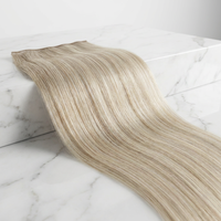 Extensions de cheveux douces et légères, nouvelle tissage double, style lisse et soyeux, 100% cheveux humains vierges européens Remy