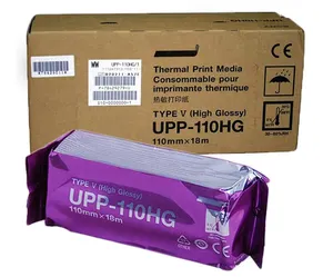 Upp 110 hg medizinisches Thermopapierrollen Upp-110s Ultraschall-Thermopapier für Sony-Video-Drucker