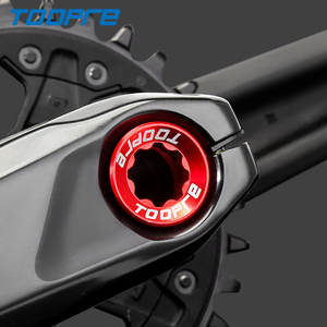 TOOPRE XT Hueco Integrado Disco de dientes Color Aleación de aluminio Cubierta de manivela Tornillo BB Eje central para MTB Torx Cubierta de manivela - Product Image 3