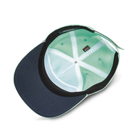 Rendimiento de moda Jersey Fleece Hat Cadena Decoración 3D Bordado Logo 5 paneles Gorra de béisbol no estructurada Ajuste cómodo