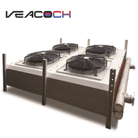 Enfriador de Aire de Tipo Plano y Aletado, Enfriador Seco para Enfriador de Agua, Piezas de Sistemas de Refrigeración e Intercambio de Calor, Precio Directo de Fábrica