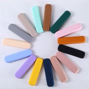 Multifunctional Silicone Makeup Brush Storage Bag Waterproof Fashion Style Convenient Travel <b>Eyeshadow</b> Brush Zipper Bag - Product Image 3