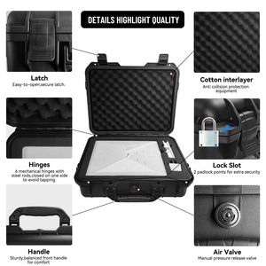 High Quality <strong>Portable</strong> Starlink <strong>Mini</strong> case IP67 Waterproof Starlink <strong>Mini</strong> Carrying Case for Travel - Product Image 4