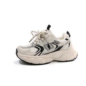 Chaussures décontractées à lacets en maille respirante, nouvelle collection printemps 2025, semelle souple et épaisse pour bébés filles et garçons - Product Image 6