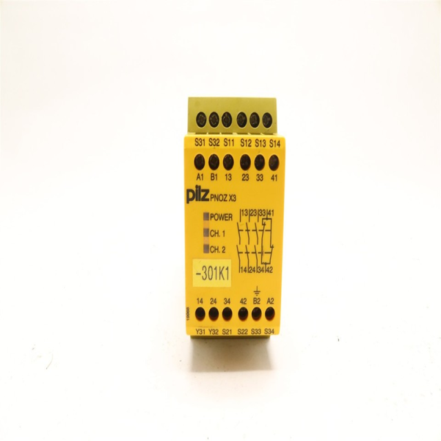 Brand New Stock Safety Relay Pn0z X3 230va 24vd 3no 1n 1so Plc