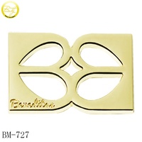 Sacs à nom ovales sur mesure accessoire de plaque logo gravé étiquettes en métal doré étiquettes pour femmes sac à main