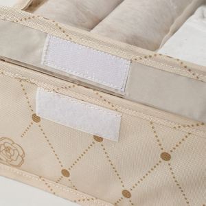 Fabric Clothing Storage <b>Box</b> Underwear Bra Organizer Compartment Transparent Socks Underpants Storage Organization <b>Wardrobe</b> - Product Image 6