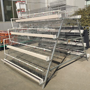 Système d'élevage avicole automatique à 4 niveaux pour poules pondeuses, type batterie, capacité 120 à 5000 oiseaux, pour la production d'œufs - Product Image 1