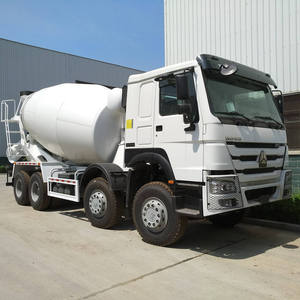重型装载能力二手HOWO 8x4混凝土搅拌车水泥搅拌车热卖 - Product Image 3