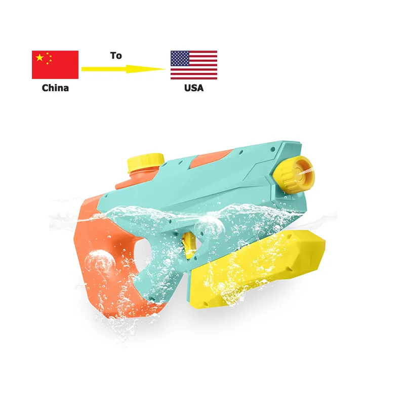 East Water Pistol Gun untuk anak-anak Musim Panas Pistol air untuk dijual DDP pintu ke pintu pengiriman Cina ke Amerika Serikat