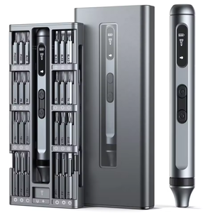 Ensemble de <span class=keywords><strong>tournevis</strong></span> <span class=keywords><strong>électrique</strong></span> de précision multifonctionnel transfrontalier 50-en-1 silencieux, durable, avec batterie au lithium rechargeable 220-240V - Product Image 1