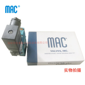 วาล์วแม่เหล็กไฟฟ้า Mac รุ่น 411A-DOA-DM-DDAJ-1JB ชิ้นส่วนควบคุมระบบนิวเมติก - Product Image 1