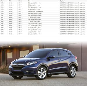 Rejilla Superior Delantera, Compatible con Honda <span class=keywords><strong>HRV</strong></span> 2016-2018, Completamente Negra y Cromada - Product Image 2