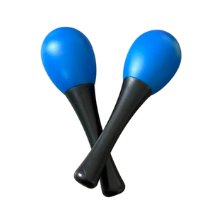 <span class=keywords><strong>Maracas</strong></span> en plastique bleu en gros, fabriquées à Henan, directement de l'usine, pour spectacles sur scène - Product Image 2