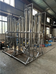 Solución Llave en Mano ODM 1GPM/60GPH, Evaporador de Película Descendente de Acero Inoxidable 304, 200L/h, Destilación al Vacío con Alimentación de Aceite, Doble - Product Image 3