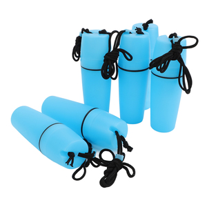 Lot de 6 bouteilles étanches portables en ABS pour kayak, avec corde de suspension, pour la plongée, le snorkeling et le surf - Product Image 4