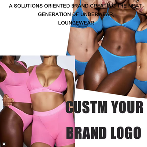 Set Personalizzato di Boxer Brief e Reggiseno Sportivo da Donna, Set Sexy con Reggiseno Sportivo e <span class=keywords><strong>Perizoma</strong></span> - Product Image 5