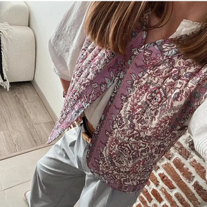 <span class=keywords><strong>Veste</strong></span> en dentelle Vêtements pour filles <span class=keywords><strong>Gilet</strong></span> décontracté pour femmes <span class=keywords><strong>Gilet</strong></span> en coton imprimé pour femmes <span class=keywords><strong>Veste</strong></span> mignonne et confortable pour filles - Product Image 6