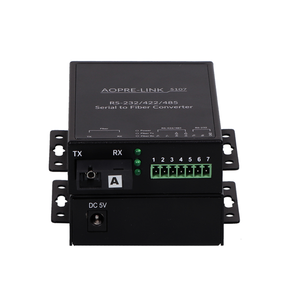AOPRE-LINK5107 Transmisor de Fibra Óptica Serial Monomodo Bidireccional de 2 Canales RS485/ 1 Canal RS422/ 1 Canal RS232 para FTTH, 32 Nodos - Product Image 5