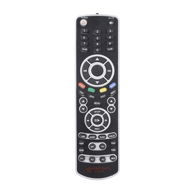 Hostrong Factory OEM ODM STAR SAT SR-2100HD Remote Control Suitable for SAT DVB Satellite Receiver TV Box STB Support Custom