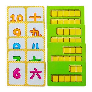 Voorschoolse Chinese Baby Kinderen Math Nummer Leren Custom Gedrukt Flashcard Alfabet Kids Flash Kaarten Afdrukken Groothandel - Product Image 4