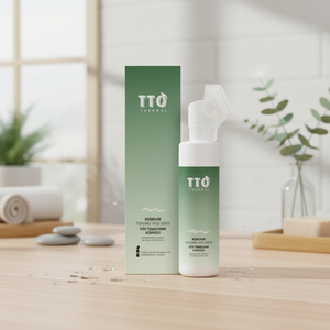 โฟมล้างหน้า TTO Thermal Face Cleansing Foam ขนาด 200 มล. ผสมน้ำมันเมล็ดกัญชง น้ำมันทีทรี คอลลาเจน ไฮยาลูรอนิค แอซิด ปรับสมดุลค่า pH เหมาะสำหรับผิวแพ้ง่าย - Product Image 3