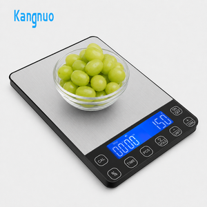 Balance de cuisine électronique numérique en acier inoxydable, avec fonction tare et unités PCS, pour peser les aliments, directement de l'usine. - Product Image 1