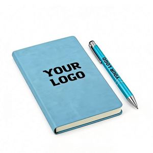 Cuaderno de Tapa Dura, A5, Grabado Láser, con Logotipo Personalizado, Agenda, Diario, Libro de Notas, Personalizable - Product Image 1
