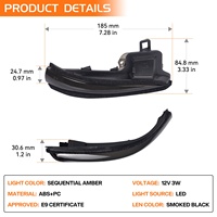 Pour Toyota Tacoma N300 Alphard Vellfire RAV4 XA50 Highlander XU70 Clignotant Lampes Miroir Indicateur Séquentiel Clignotants