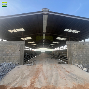 Système complet <span class=keywords><strong>de</strong></span> plancher à lattes pour ferme ovine <span class=keywords><strong>de</strong></span> 3000 moutons, incluant des lattes en plastique vert et des poutres <span class=keywords><strong>de</strong></span> <span class=keywords><strong>support</strong></span> en acier galvanisé pour ferme ovine - Product Image 1