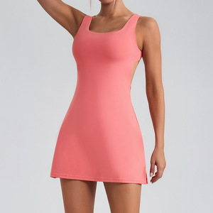 活动运动裙贴牌短健身女性运动服女性健身房瑜伽裙 - Product Image 2