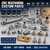 Pièces en alliage usinées CNC OEM à haute tolérance, utilisées dans les modules de distribution de gaz pour l'électronique semi-conductrice et les équipements de production