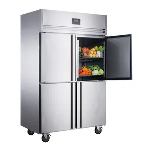 Upright Commercial Fridge Chiller Vegetable Storage Refrigerator Factory Price