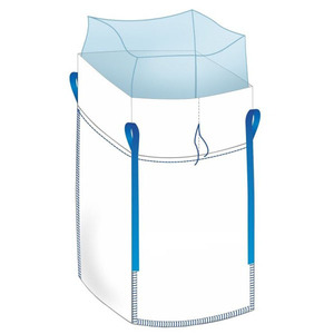 Contenedor FIBC Jumbo al por mayor, Big Bag para asfalto de 1500 kg, Contenedor de PP Super <span class=keywords><strong>Maxi</strong></span> para alimento de <span class=keywords><strong>pollo</strong></span>, Bolsa tejida de PP para construcción de 1 tonelada - Product Image 5