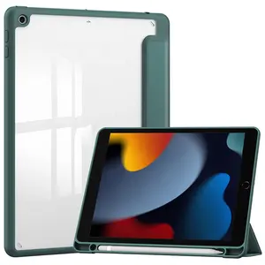 Completamente trasparente retro sottile custodia magnetica fornitore della fabbrica di vendita calda astuta folio cover per iPad 2021 pro 11 pollici