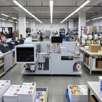 Nouvelle imprimante d'étiquettes numérique industrielle automatique couleur à jet d'encre, machine rouleau à rouleau pour autocollants adhésifs et étiquettes souples