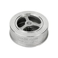 SS304 Wafer-Rückschlagventil H71W-16P 1,6MPa für Wasser, Gas, Öl, Korrosive Medien DN40