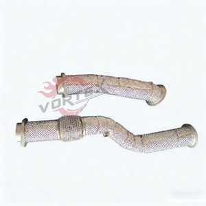 Tubo de Escape de Alto Flujo Vortex de Acero Inoxidable 304 para BMW M3 G80 M4 G82 S58 3.0T 2023–2025 con Protector Térmico Sin Advertencia de Sistema de Escape (CEL) - Product Image 3