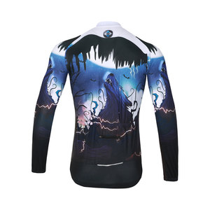 Wholesale Blank Logo Multi-Fit Cycling Jersey Bounce <b>Back</b> Stretch Fabric with Anti-Odor Sweat Wicking for Long Distance Riding - Product Image 1