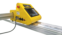 Découpeur de plasma CNC portable Plasma \ coupe à la flamme de gaz oxy 1525 1530 Machine de découpe plasma CNC à fonctionnement facile