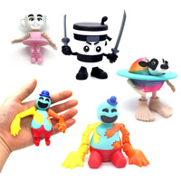 Vente Transfrontalière Chaude Tralero Tralala Étranger Classique des Montagnes Mers TungTungTung Sahur 3D PVC Modèle Jouet Nouvel État
