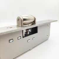Serrure de porte à loquet à rouleau en acier inoxydable Serrure de porte à mortaise
