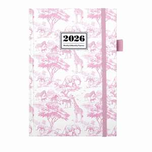 Agenda 2026 A5 en anglais : Carnet de planification et de notes avec calendrier et organiseur de tâches - Product Image 4