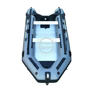 Bateau pneumatique essentiel pour la pêche, 420 cm, homologué CE, PVC, coque en aluminium en V profond - Product Image 3