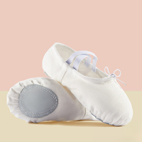 Chaussures de danse à lacets à semelle souple BW78 pour enfants et adultes, chaussons patte de chat, chaussures de ballet pour filles, chaussures de yoga et d'entraînement – Vente en gros