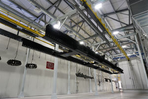 Made Italy Nuevo equipo eficiente de recubrimiento en polvo Sustratos de acero Líneas de acabado en polvo respetuosas con el medio ambiente 1 año - Product Image 2